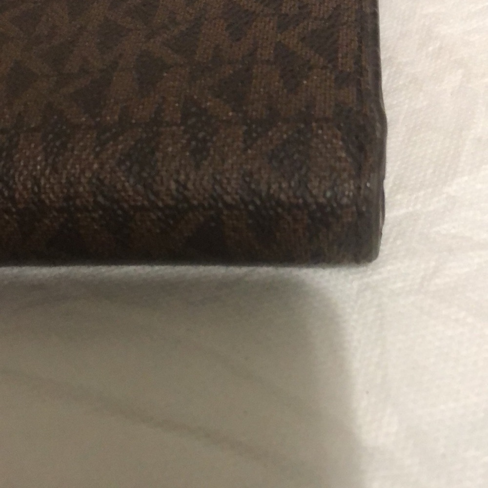 Michael Kors Brown Double Zip Wallet - Picture 5 of 8